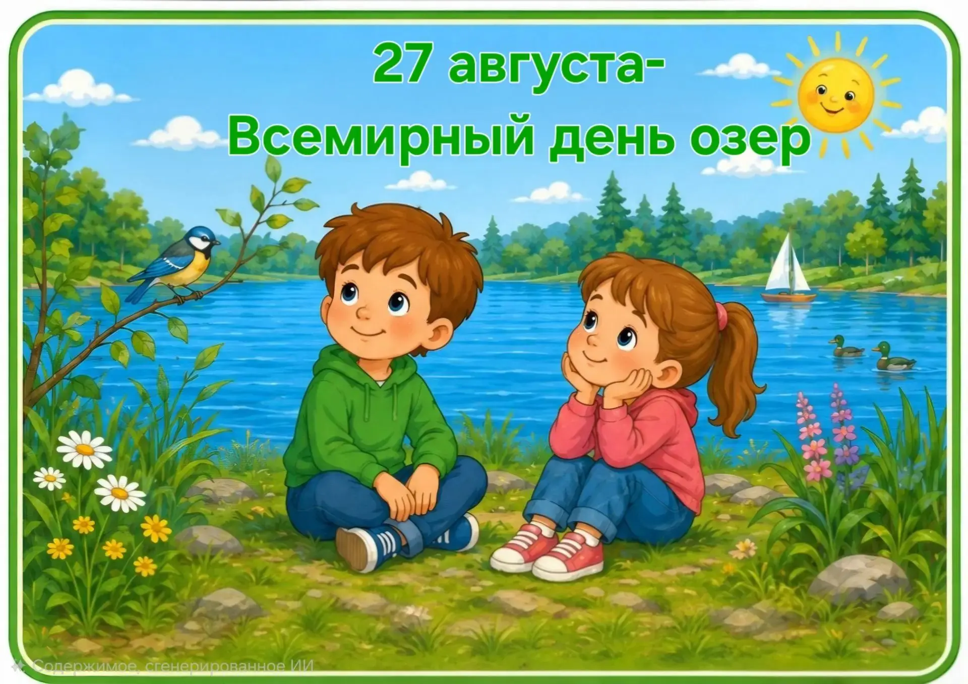 🔥 27 АВГУСТА ВСЕМИРНЫЙ ДЕНЬ ОЗЁР!