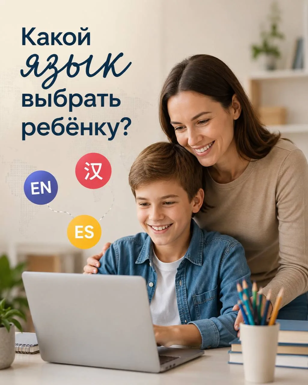 🌍 Какой язык выбрать ребёнку?