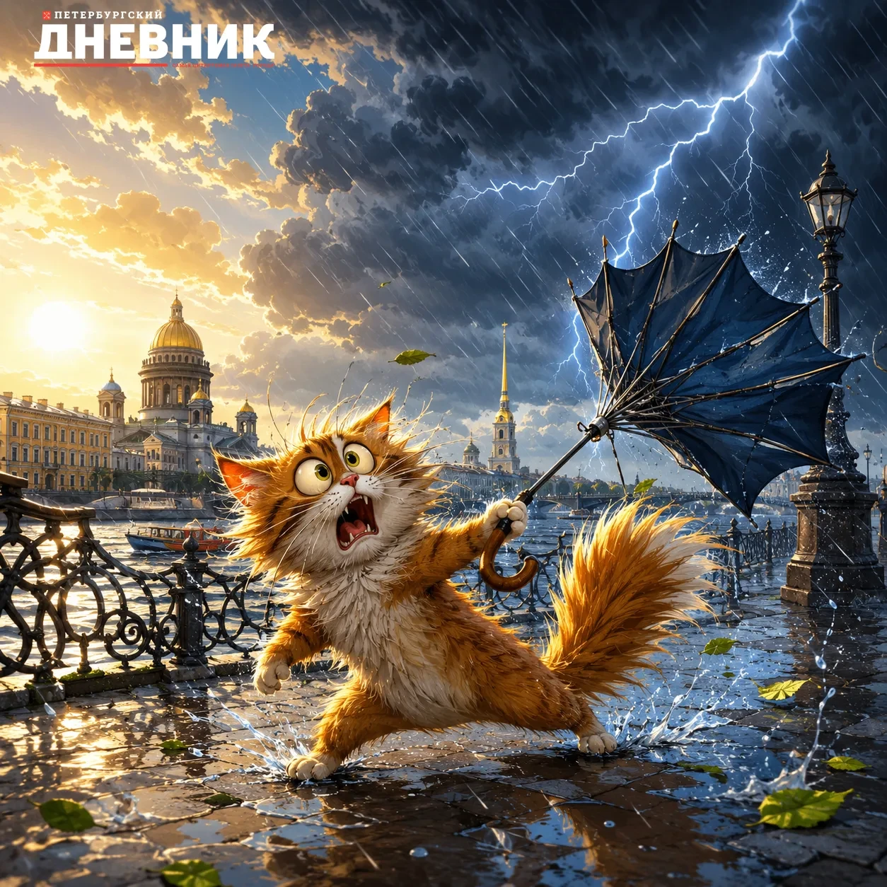 🌦️ До обеда — жара, после обеда — гроза