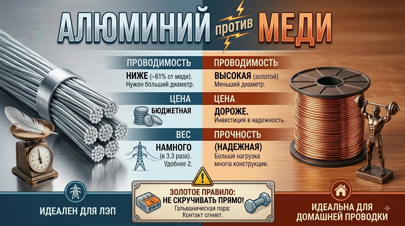 «Алюминий vs Медь: Разрушаем главный миф капитального ремонта»