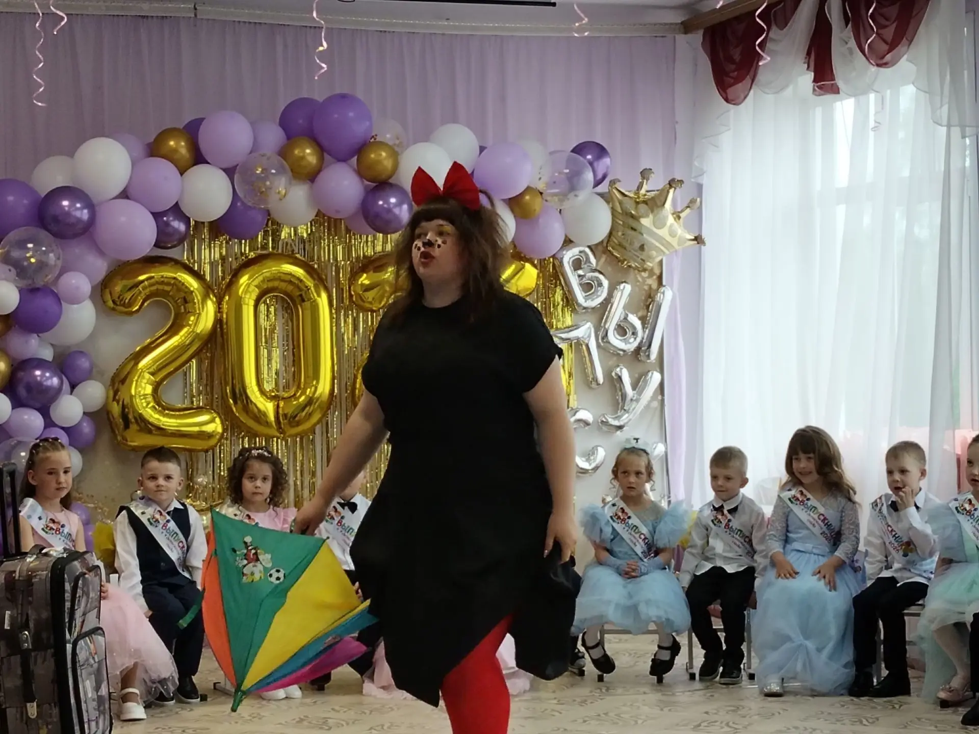 🎈29 мая у нас прошёл волшебный выпускной «Путешествие на большом воздушном шаре в стра...