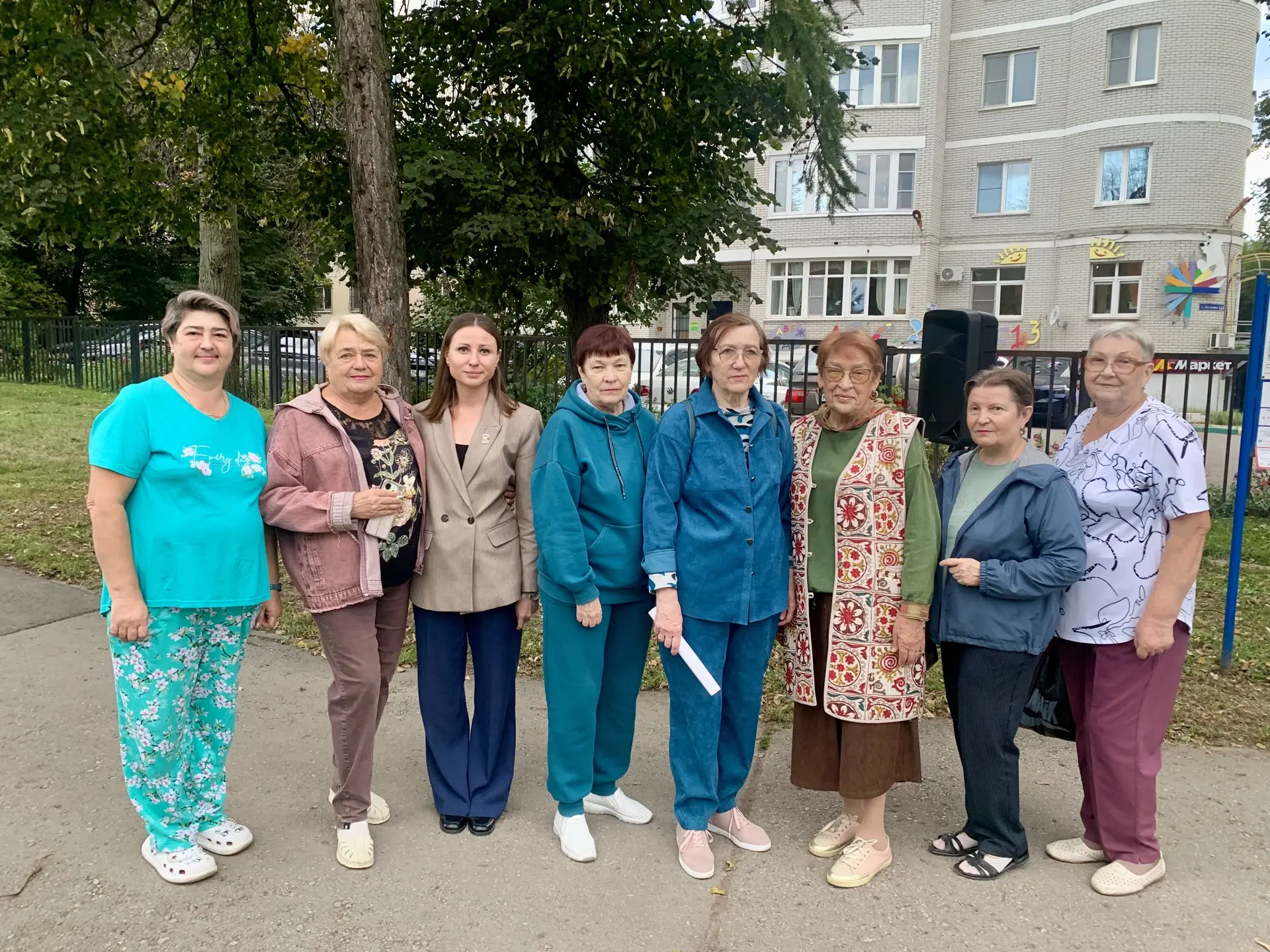 Анастасия Дементьева приняла участие в празднике на Славянском бульваре