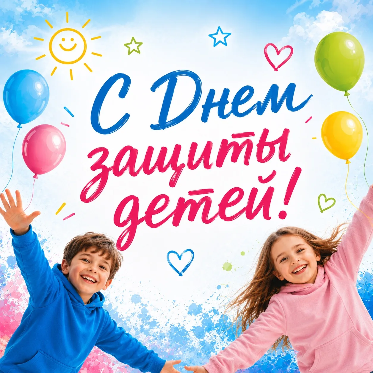 🎉 С ДНЁМ ЗАЩИТЫ ДЕТЕЙ!🎈

Дорогие ребята! Спортивная школа «Арктика» от всей души поздравляет вас с