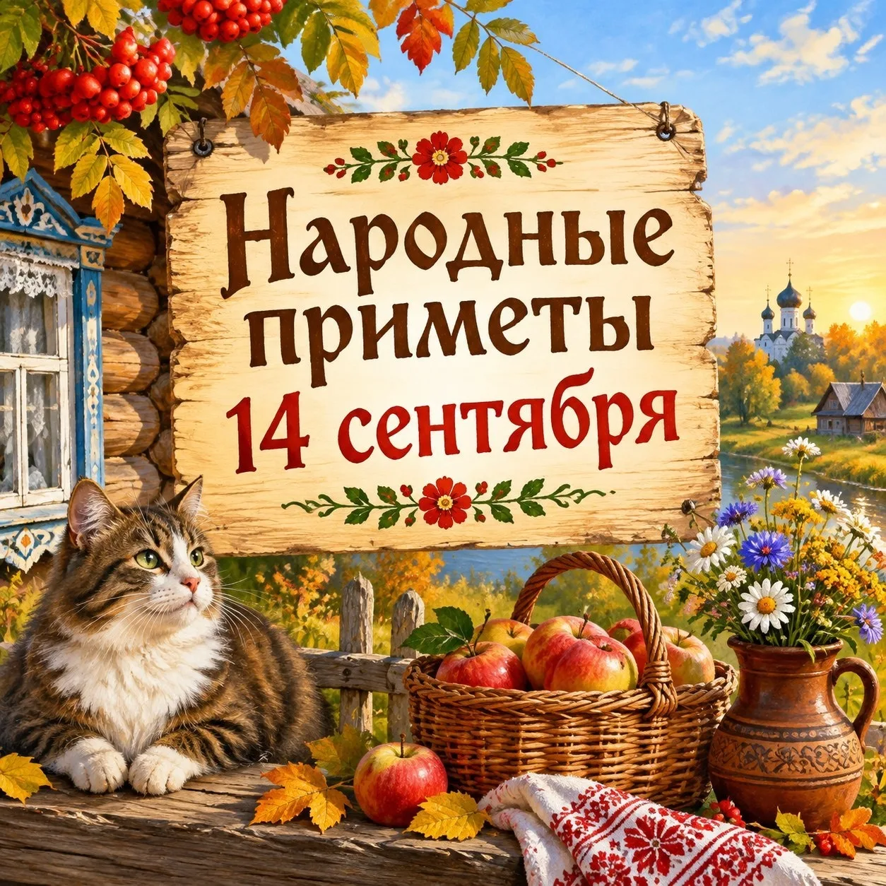 🌿 14 сентября — Семёнов день: народные приметы 🌿