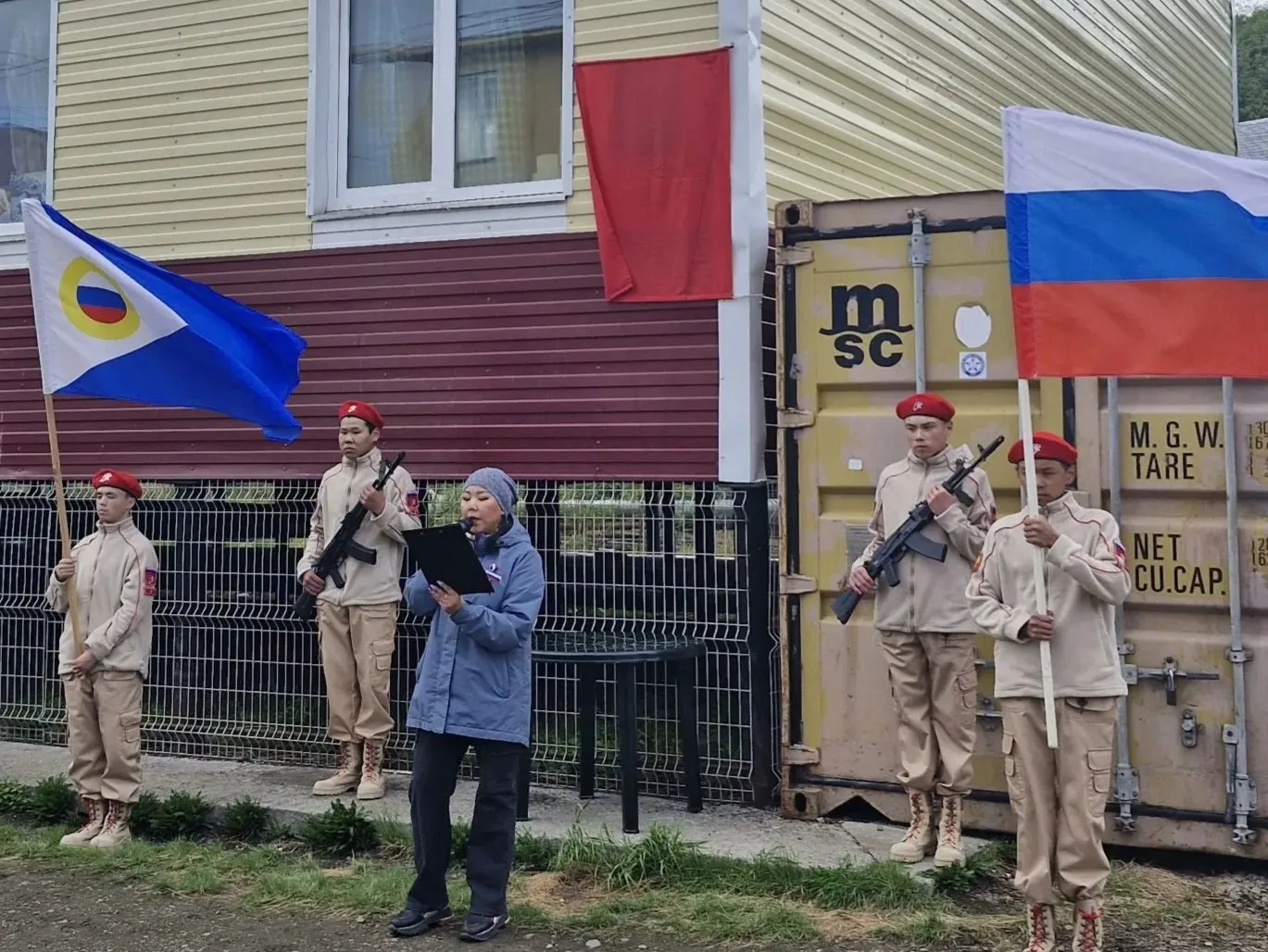 Открытие  мемориальной доски в память о Герое СВО

🇷🇺10 июня, в канун празднования  государсивенно