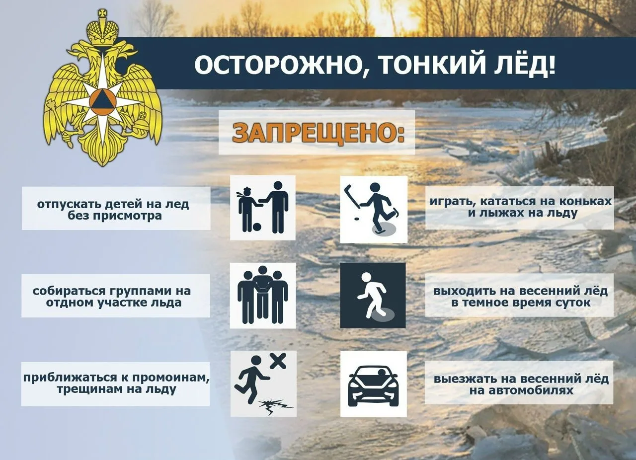 ❗Весна — пора пробуждения природы, но вместе с ней приходят и новые опасности. Гололед,...