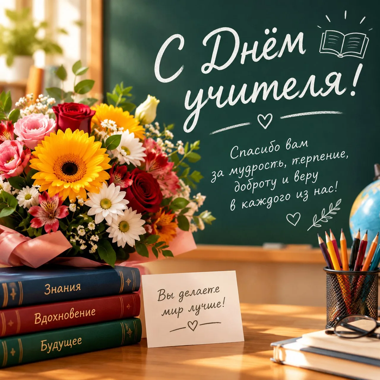 С Днём учителя!