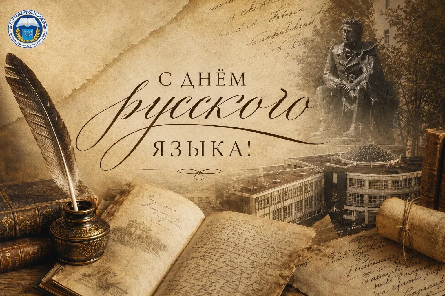 📝 Друзья, сегодня, 6 июня, в России отмечается День русского языка!