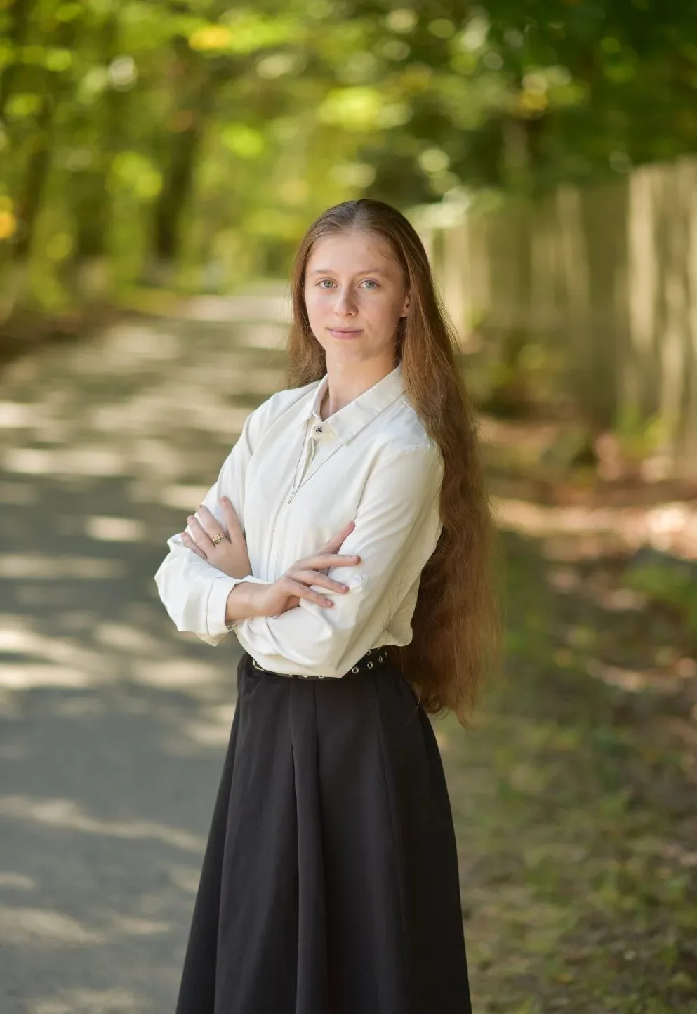 🌟 Рожкова Анна, выпускница 11 класса МАОУ СОШ №22 имени П. Ф. Головко села Солёного, п...