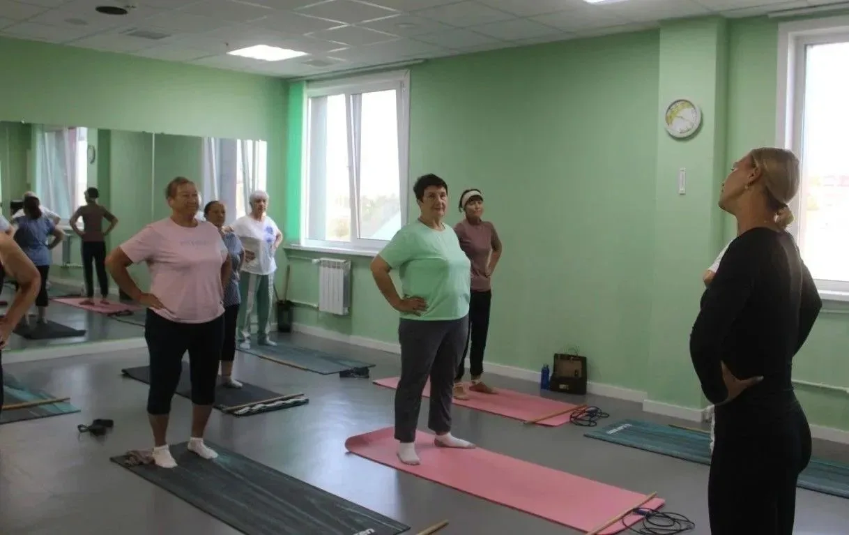 В Корсаковском пансионате для пожилых и инвалидов работает группа здоровья