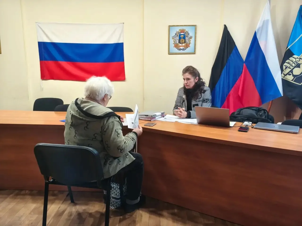 ☑️Сегодня, 06 октября, представитель государственного Фонда «Защитники Отечества» провё...