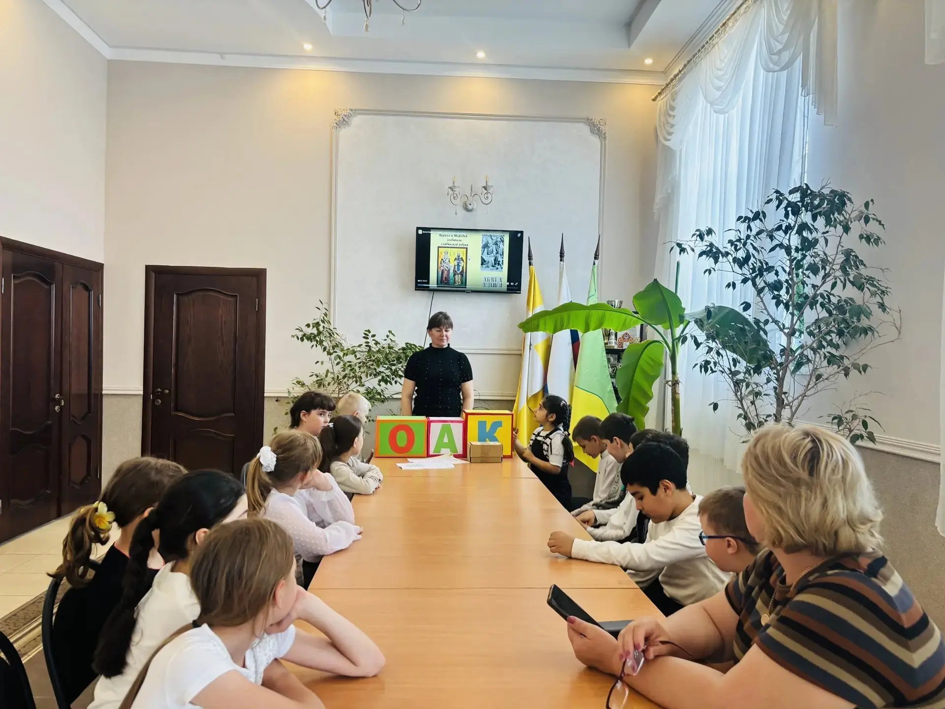 В Доме культуры села Орловка состоялась познавательная программа "Истоки русской письме...