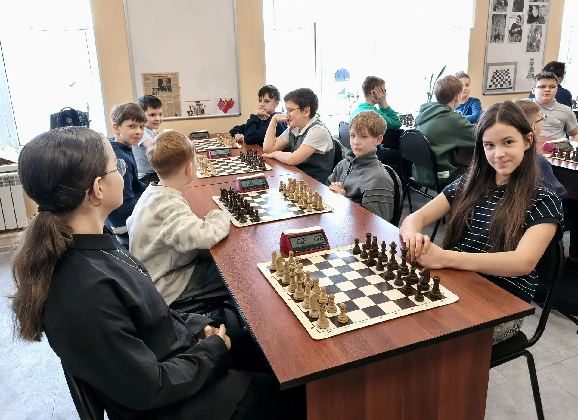 👏Поздравляем наших юных шахматистов с победой в муниципальном ‎этапе Всероссийских соревнований по ш