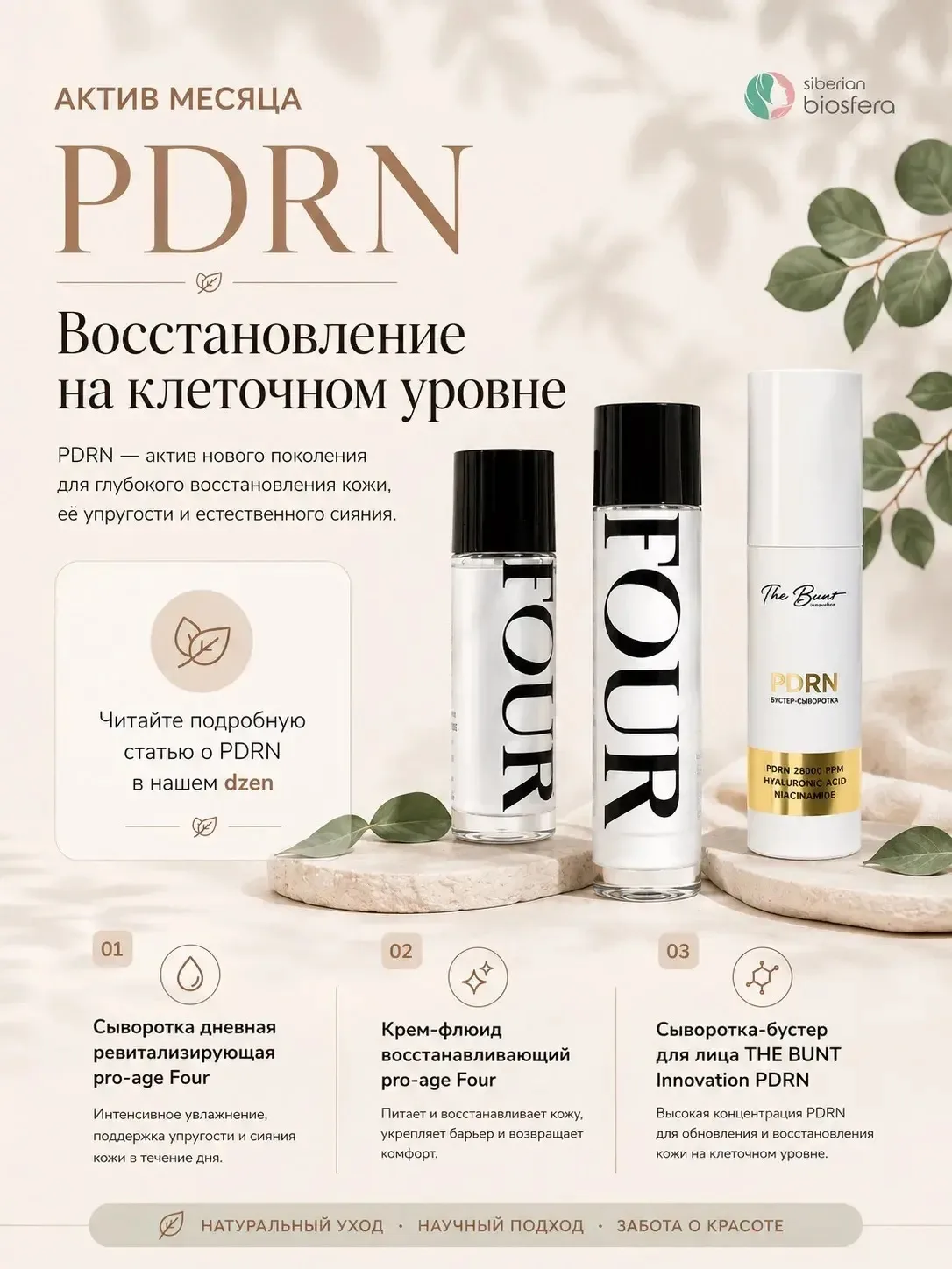 Актив месяца - PDRN. Зачем нашей коже ДНК лосося ?🐟