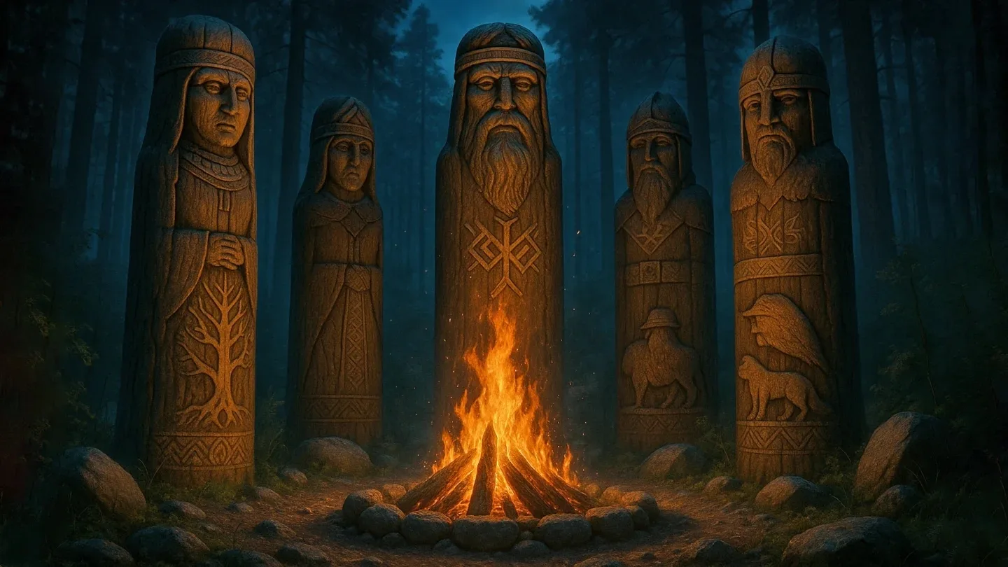 ЛЕС - храм для души.