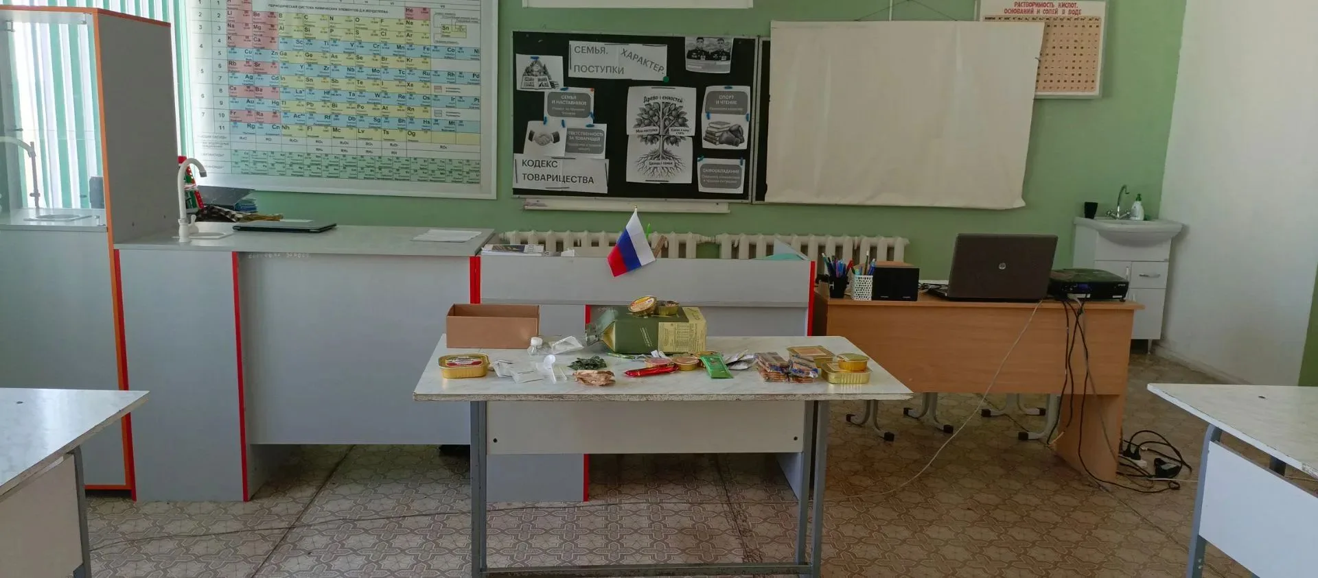 «Есть такая профессия — Родину защищать»: урок мужества в МБОУ СОШ д. Худайбердино