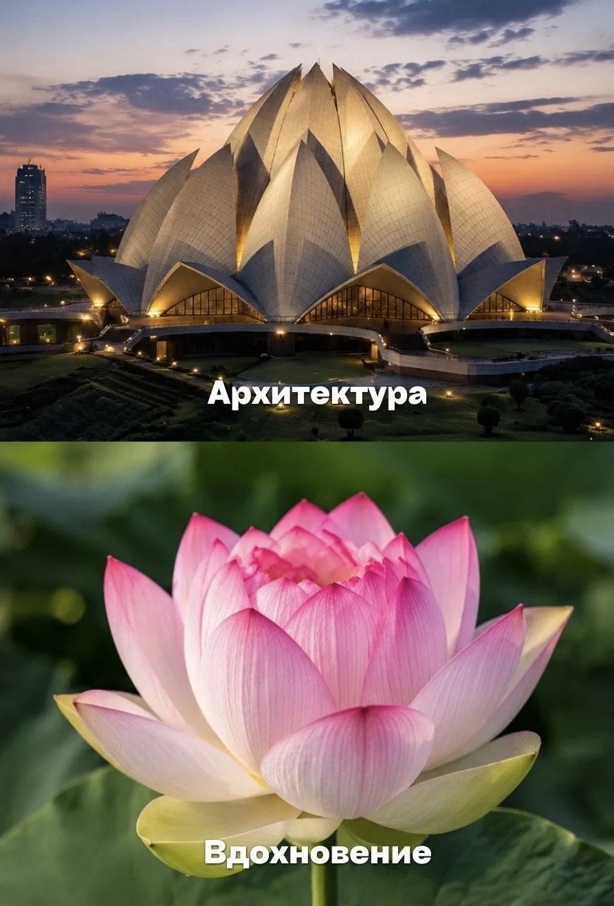 🌱 Где архитектор черпает вдохновение? Конечно, в природе!
