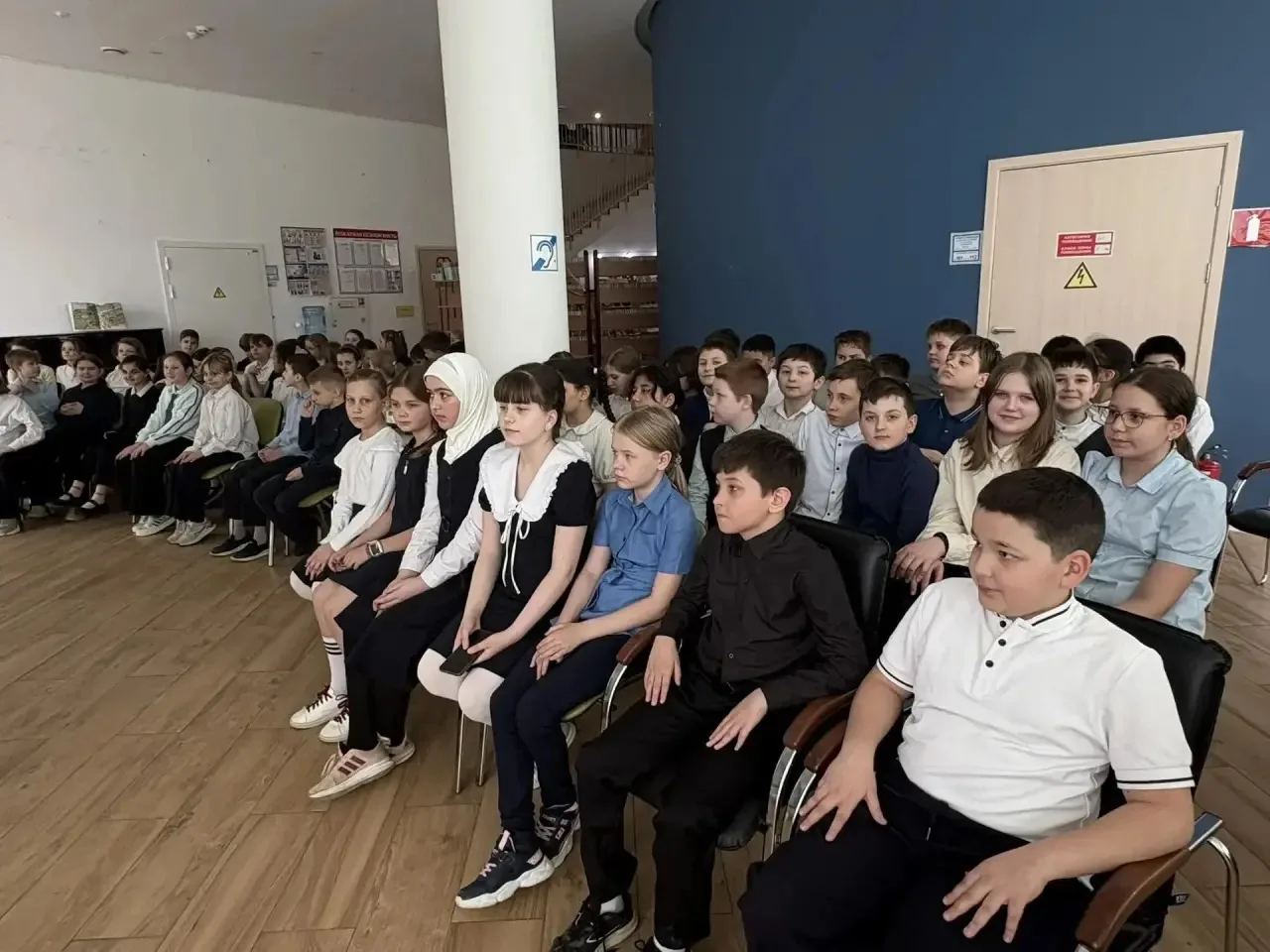 В честь памятной даты 19 апреля - Дня памяти жертв геноцида советского народа - в МБОУ г. Пушкино "О