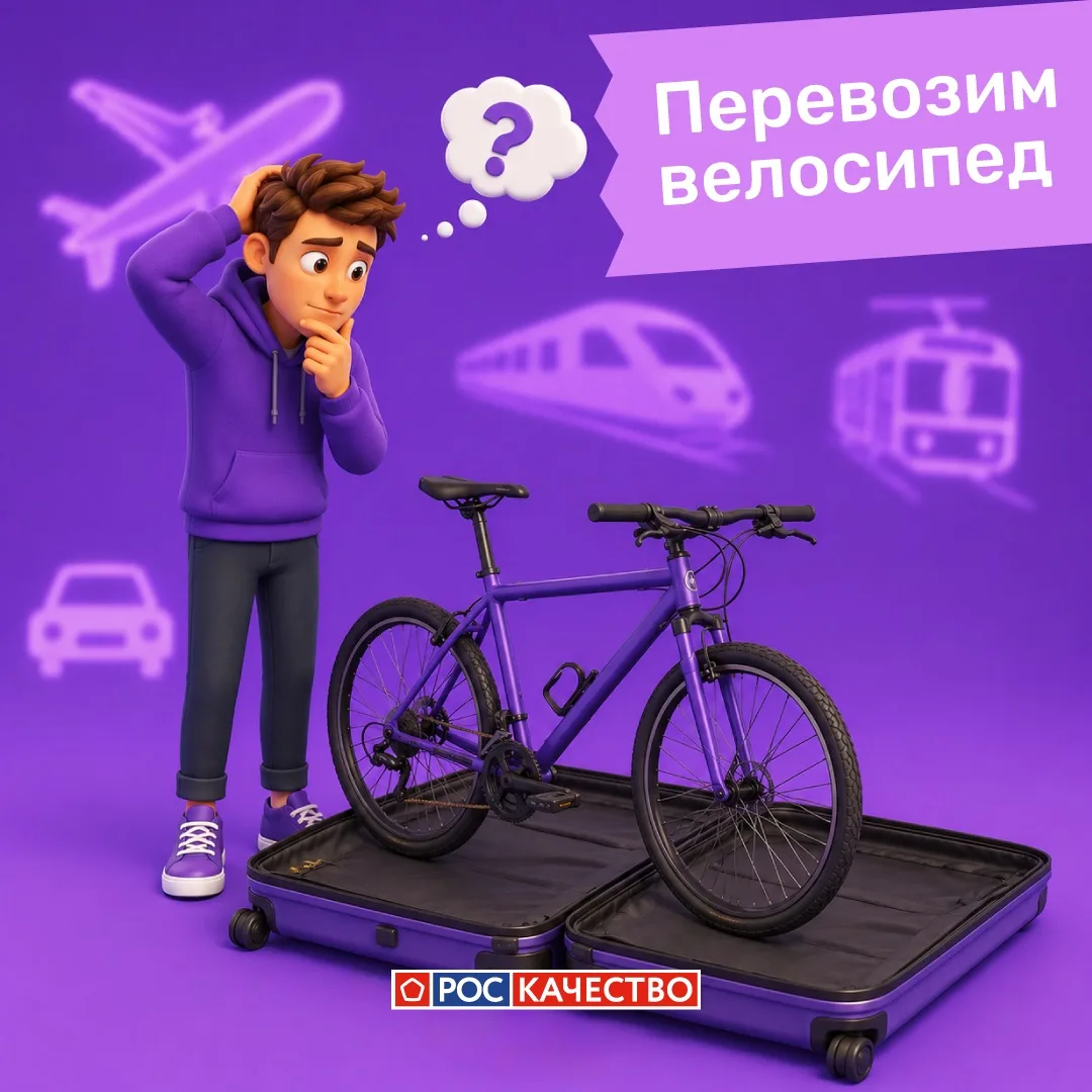 Как правильно перевезти велосипед? 🚴‍♀️ 

Хотя велосипед сам по себе — транспорт, иногда его нужно 