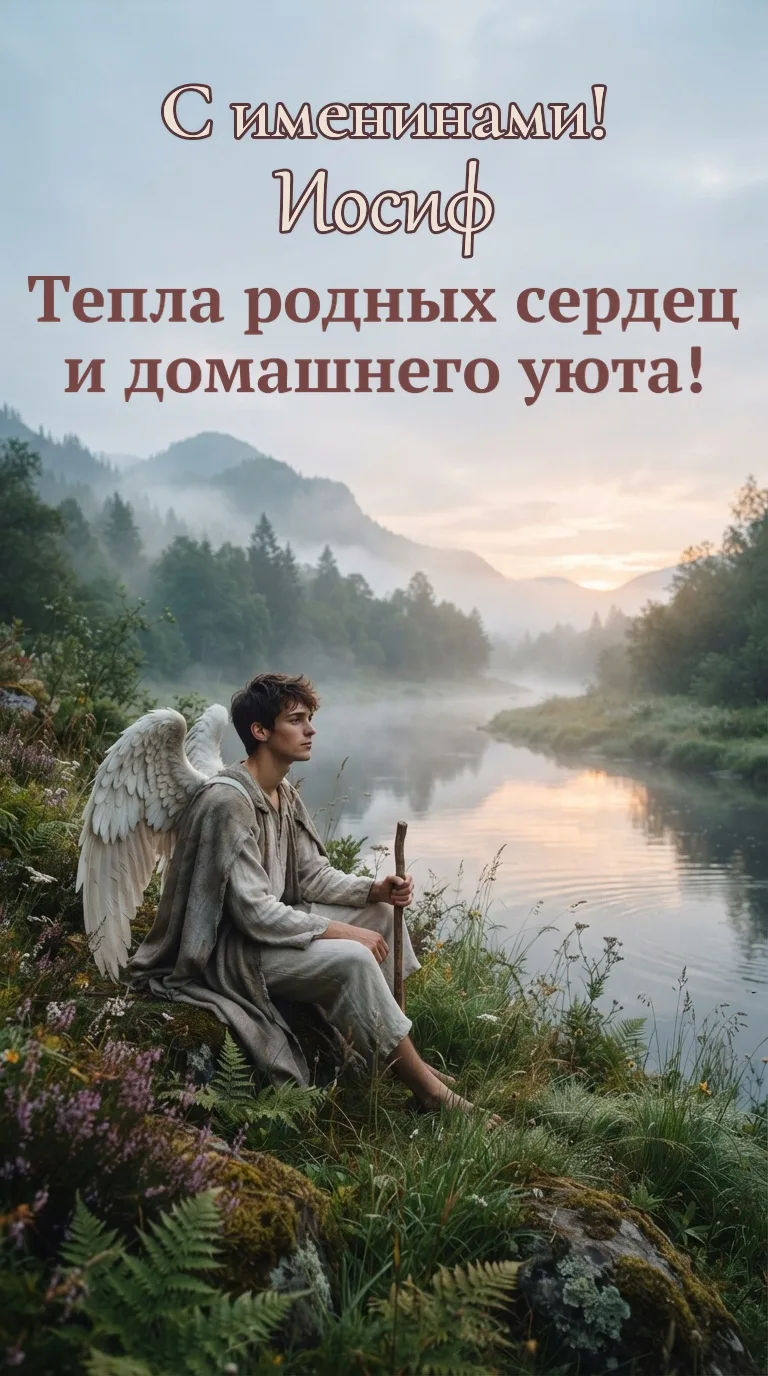 🤍 4 октября — Иосиф, пусть ангел хранит!