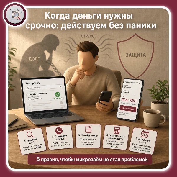 ⚖️ Микрозайм: инструкция по выживанию