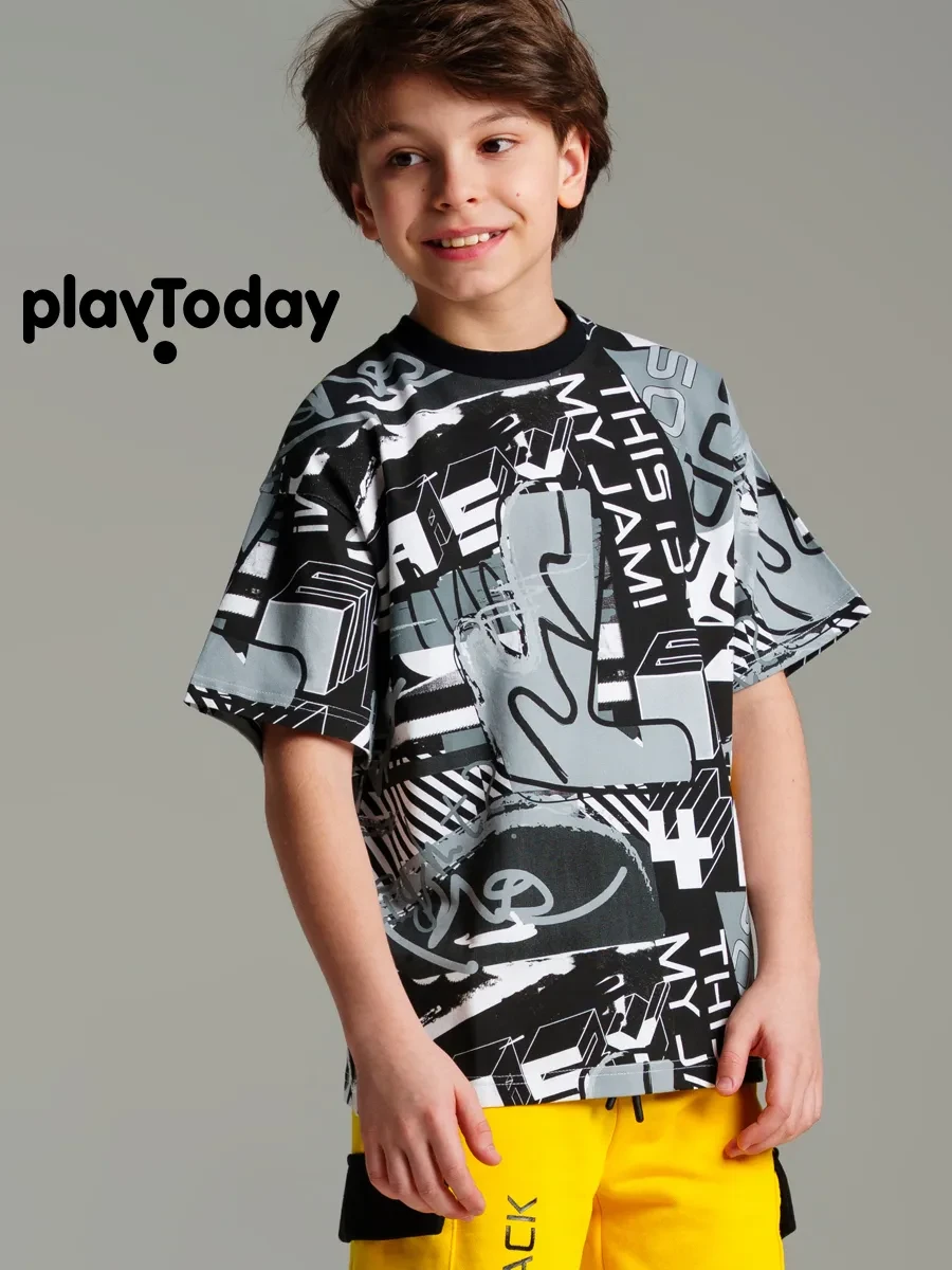 ⚡️ Футболка для подростка, PlayToday