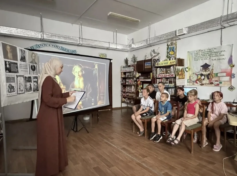 Сотрудники сельского дома культуры поселка Горьковский провели викторину «Сокровища рус...