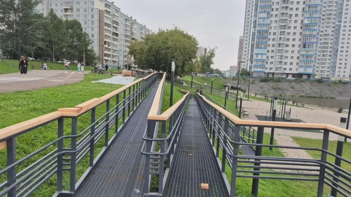 🏗 На Ярыгинской набережной завершается благоустройство