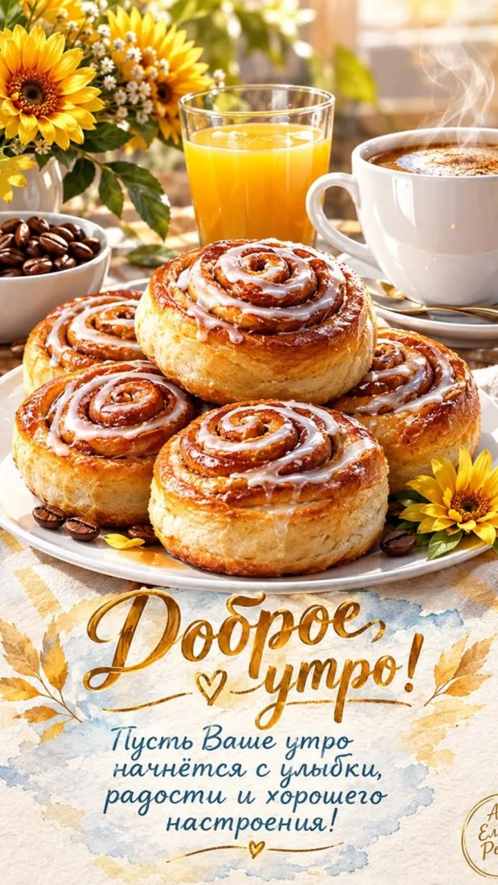 Доброе утро! 🌷