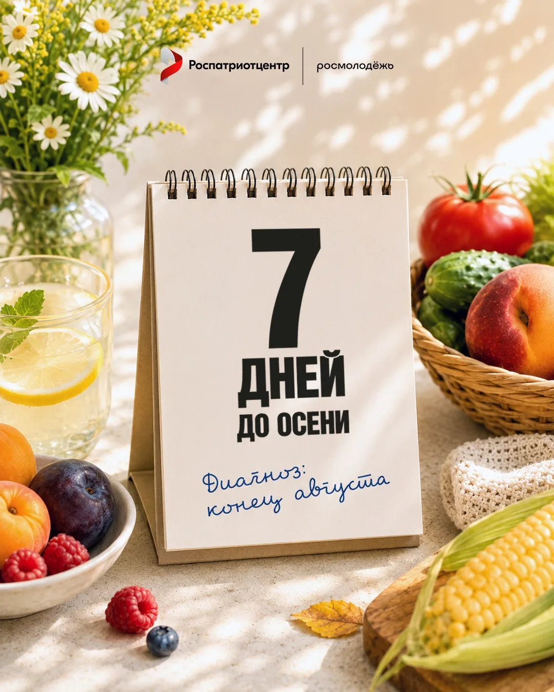 🍁 До прихода осени осталась неделя