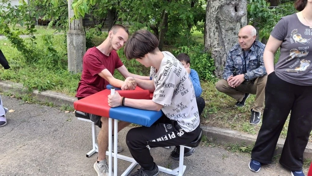 02.06. 2026 г. в «Луганском техникуме – интернате» было  проведено  спортивно – массово...