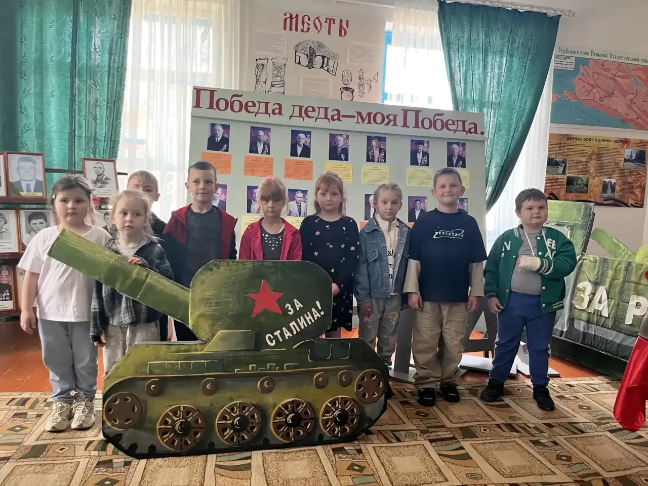 Сегодня воспитанники МДОБУ детского сада №4 ст. Чамлыкская с большим интересом посетили...