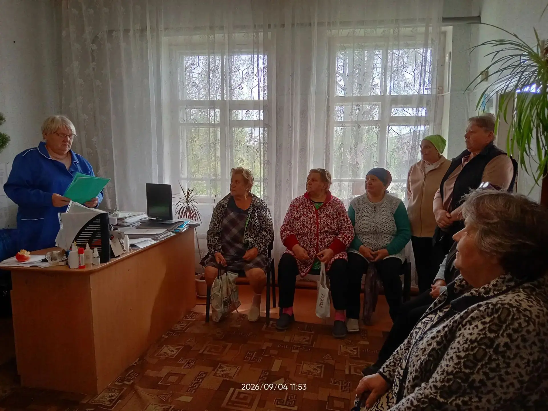 🗓 Заведующая Сергеевской УВЛ Константинова Наталья Викторовна провела сход граждан, на...