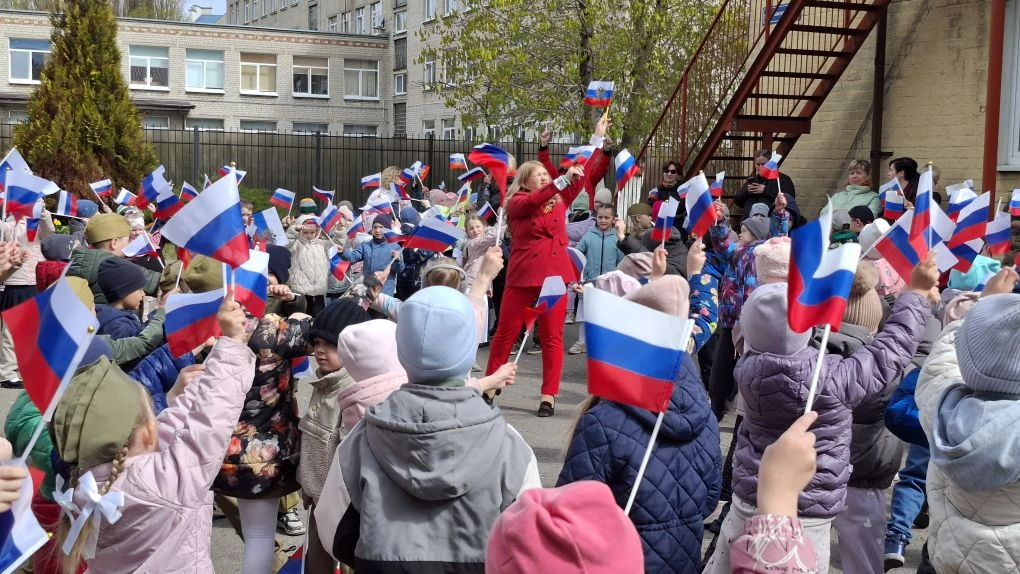 30 апреля коллектив воспитанников дошкольного отделения нашего лицея принял участие в региональном Ф