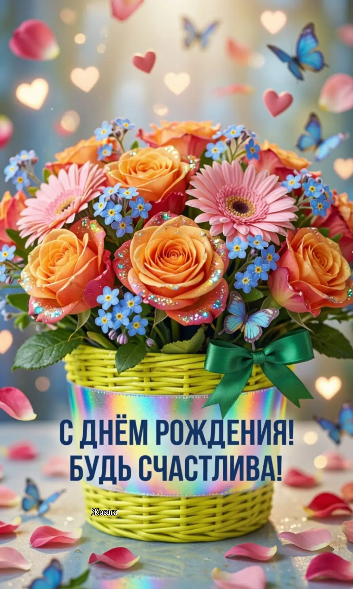 С Днём рождения❤Чудесные отерытки❤