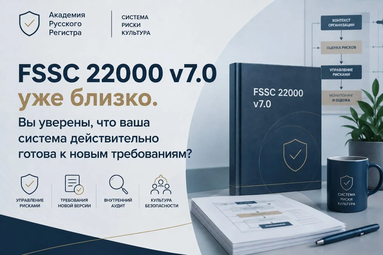 📢Обновление в нашем Календаре мероприятий

Наш партнер и эксперт центра компетенций Food Safety Еле