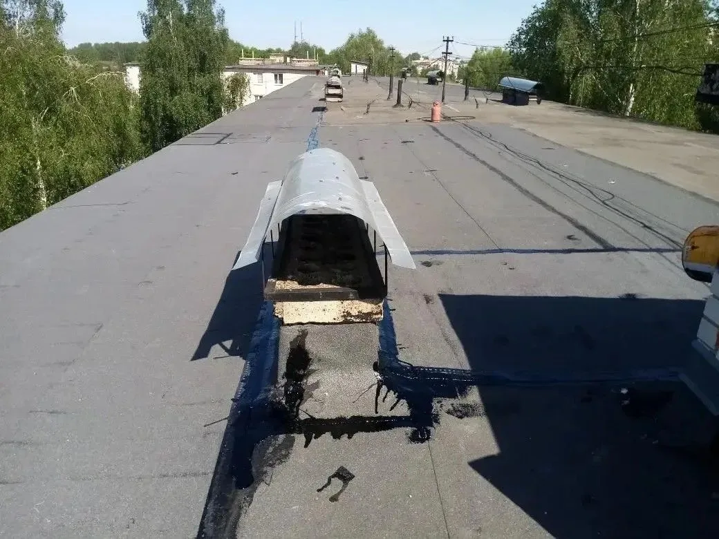 Завершен внеплановый текущий ремонт кровли: