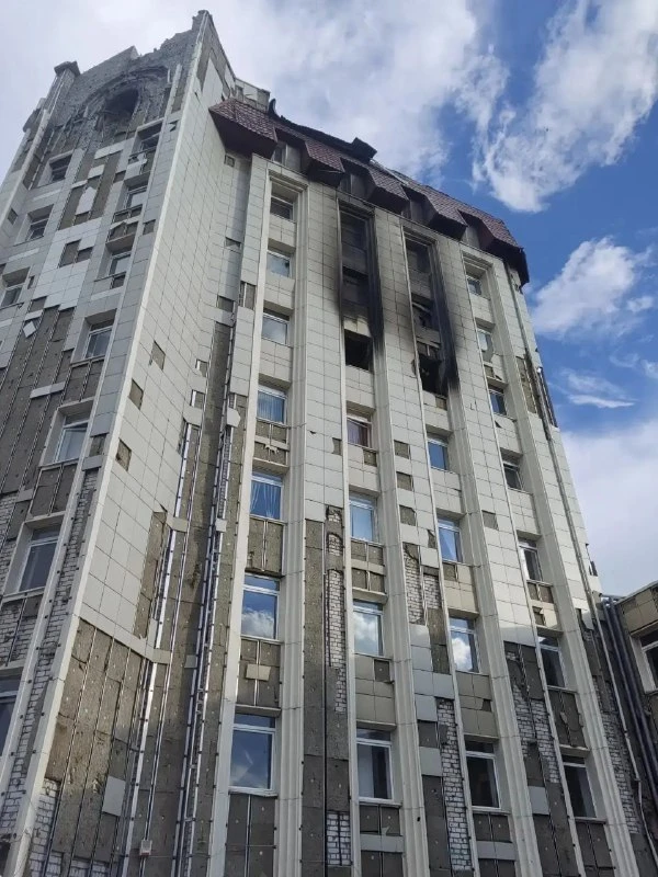 ВСУ 12 июня, в День России, нанесли 26 ударов по администрации Энергодара, города - спутника Запорож