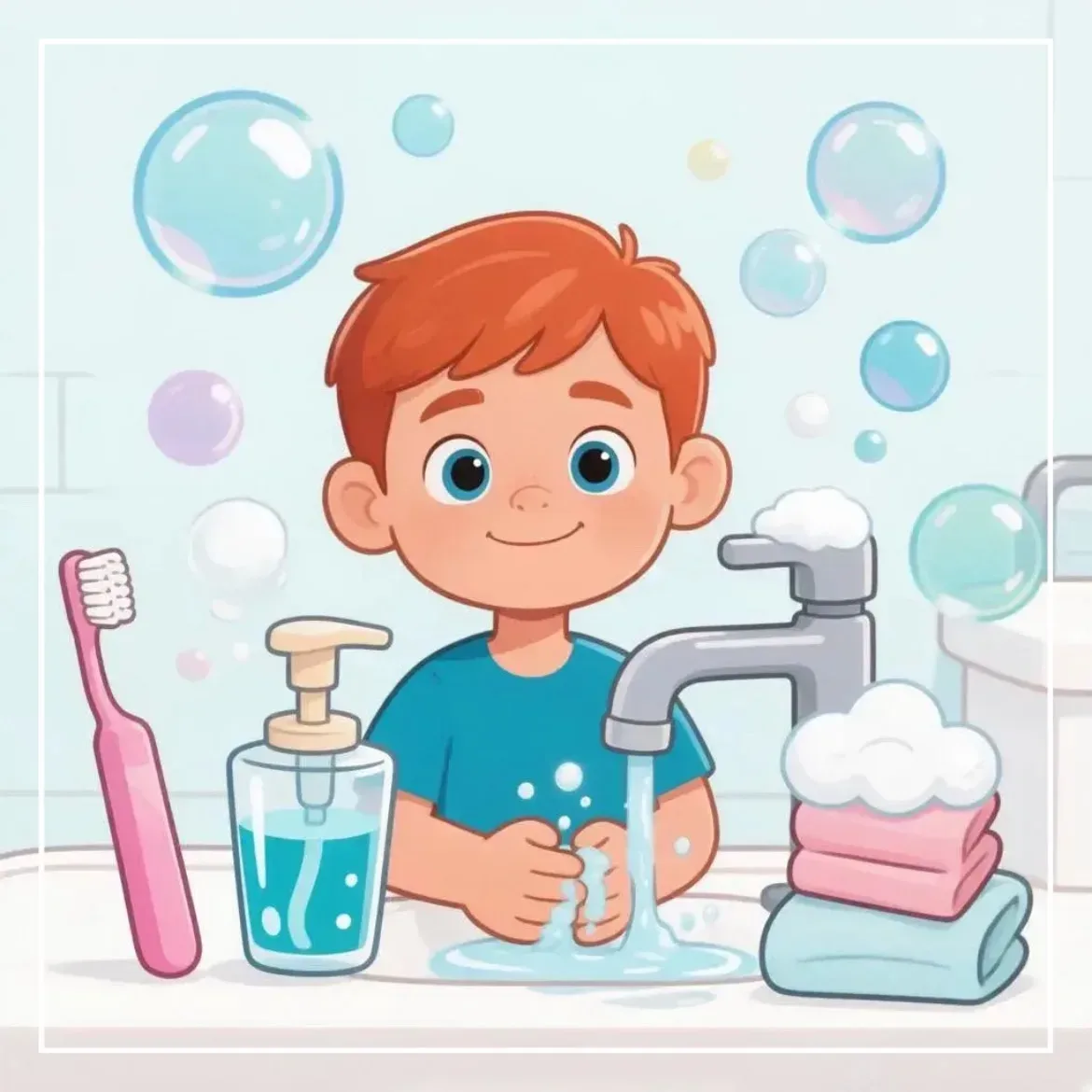 ✨ Топ-5 главных правил гигиены и профилактики для детей
