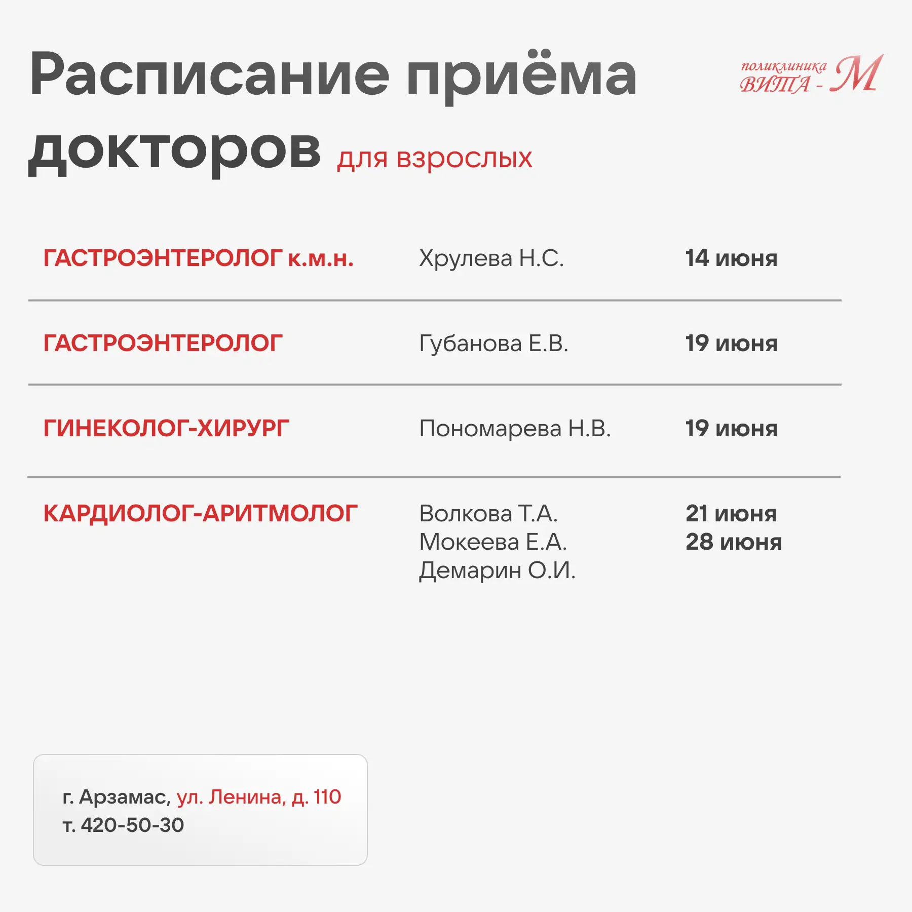 Медиа публикации