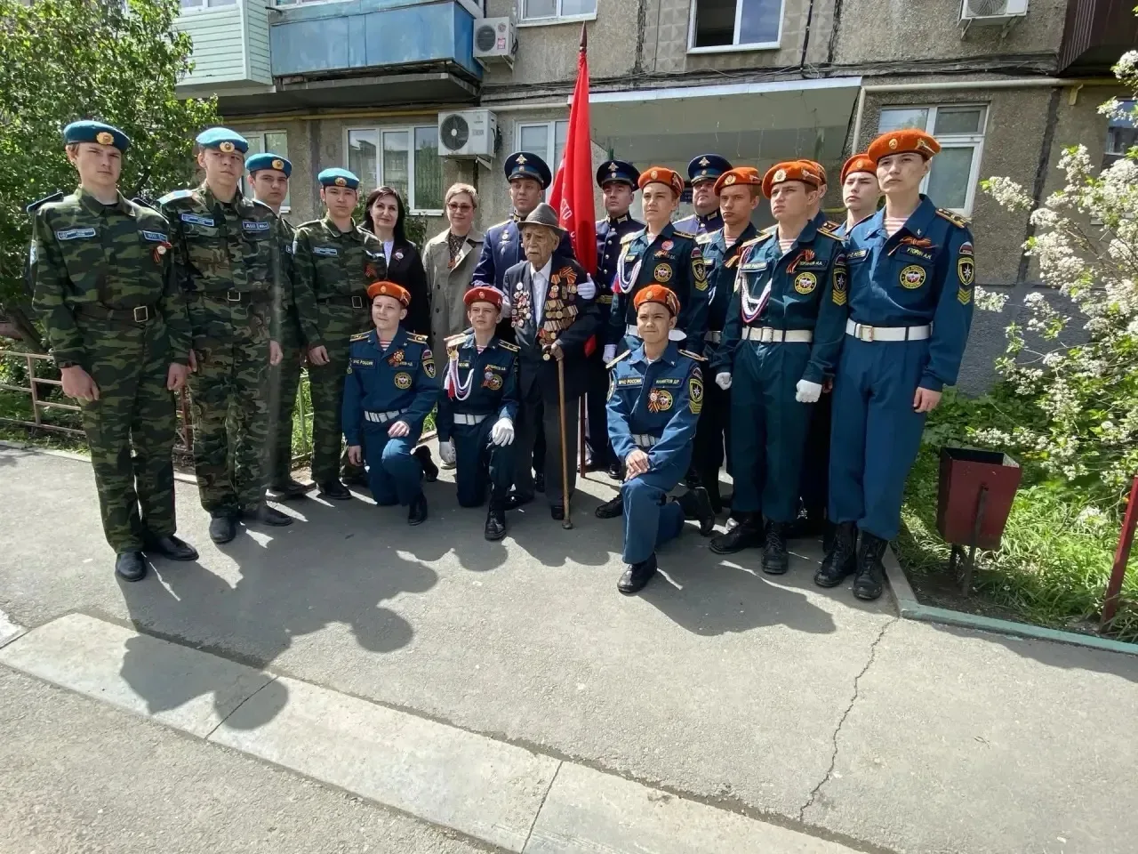 06.05.26 г. обучающиеся кадетского  класса имени ветерана Великой Отечественной Войны Б.П.Золойко по