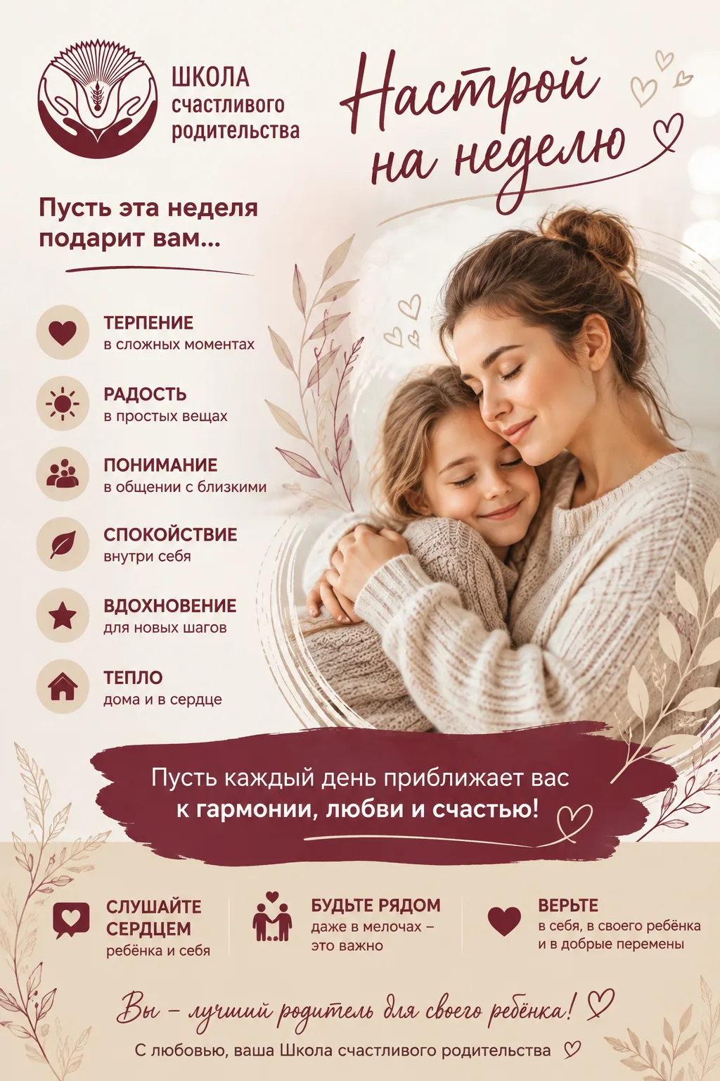 Доброе утро, дорогие родители! ☀️