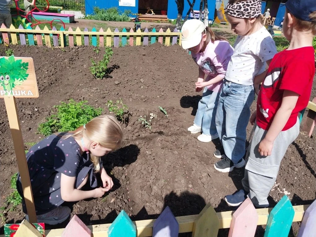 Сажаем весну в нашем огороде! 🌱🌻
