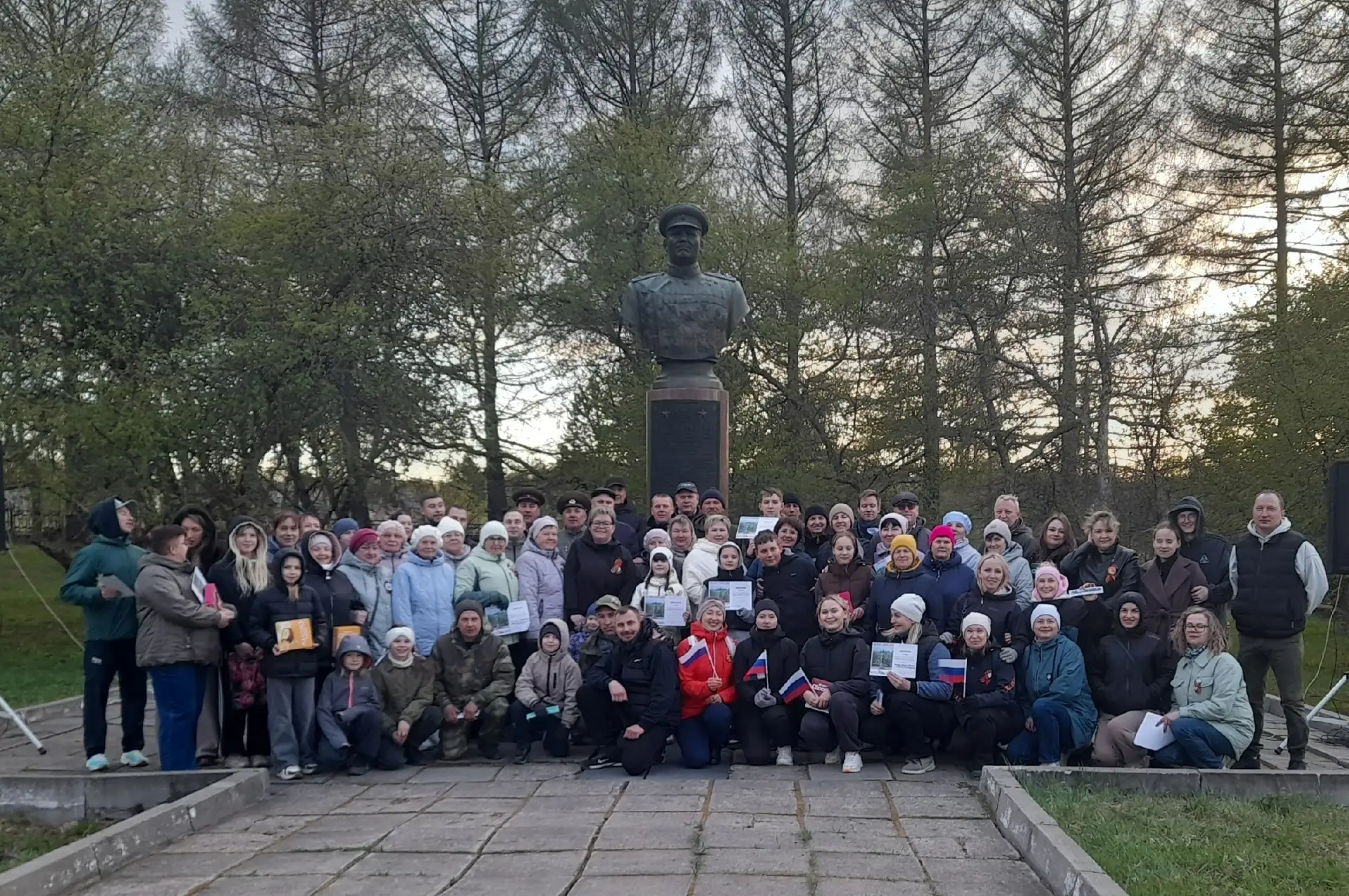 🇷🇺Майским вечером в Лодейно, на родине нашего прославленного земляка Маршала Советско...