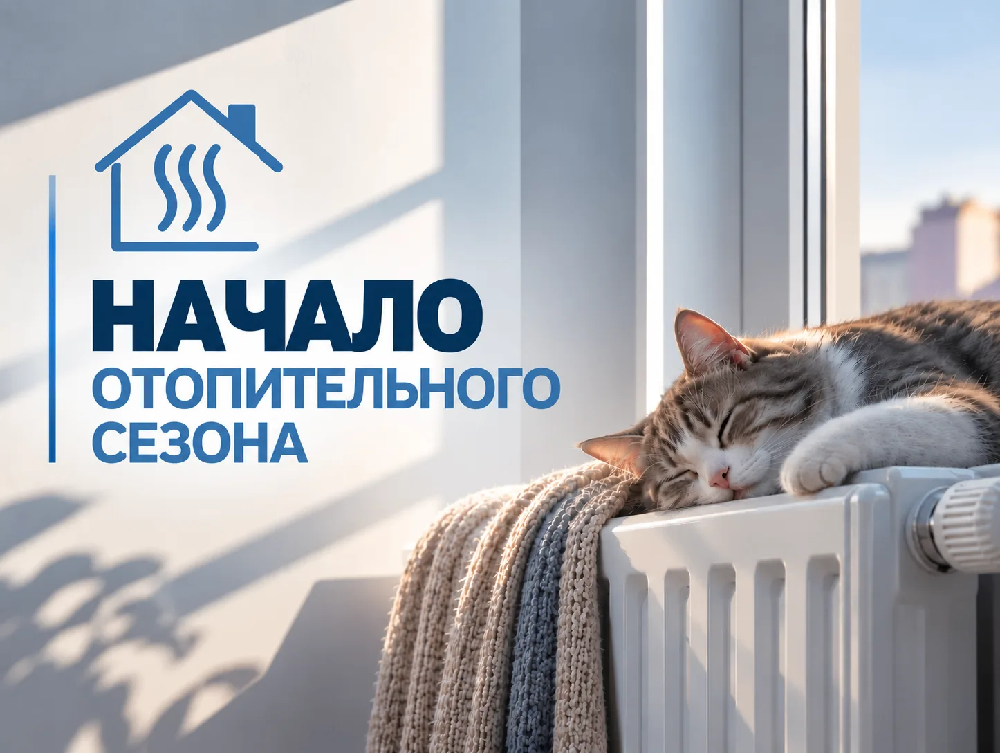 Уважаемые жители! Информация о запуске отопления.