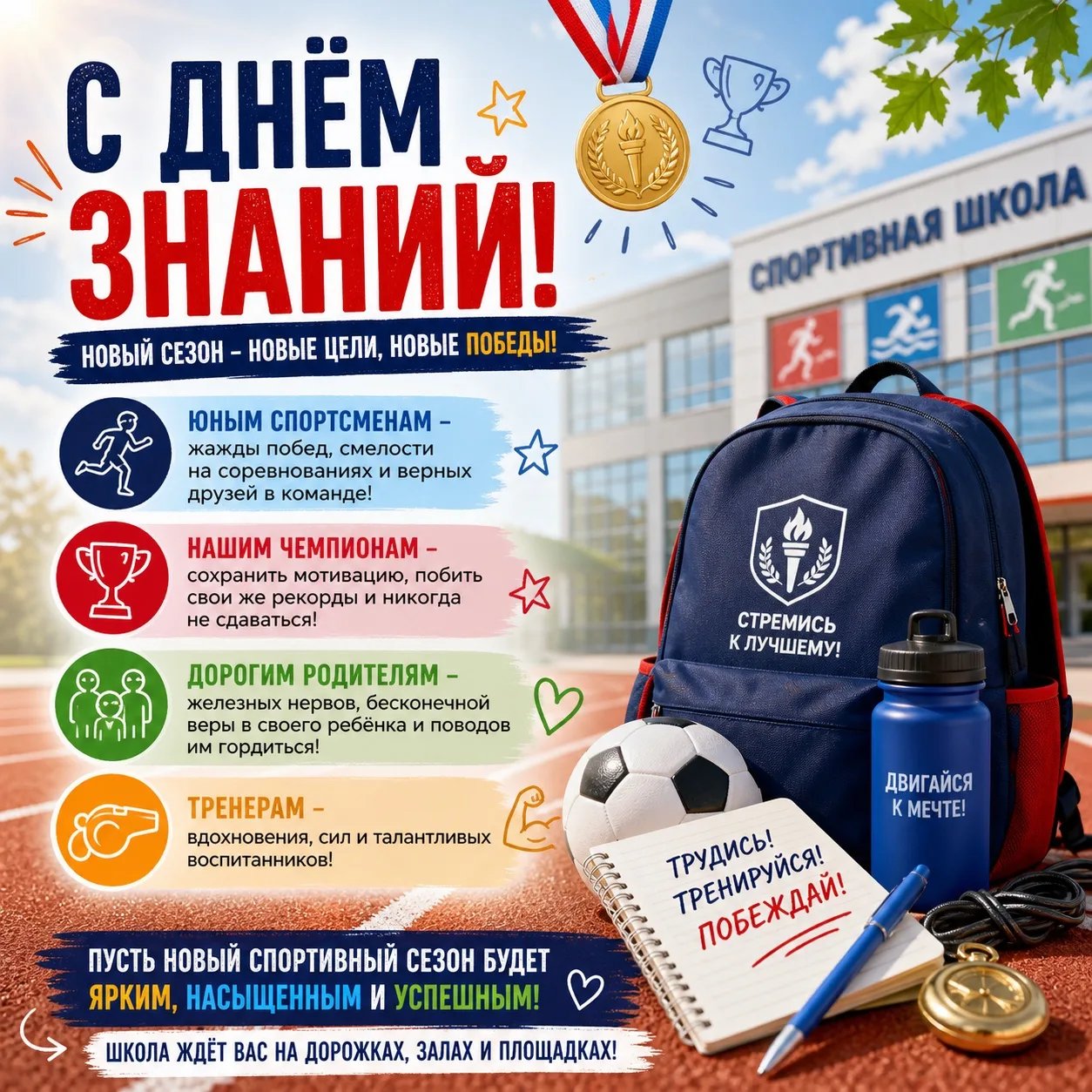 С Днём знаний! ☀️🏅