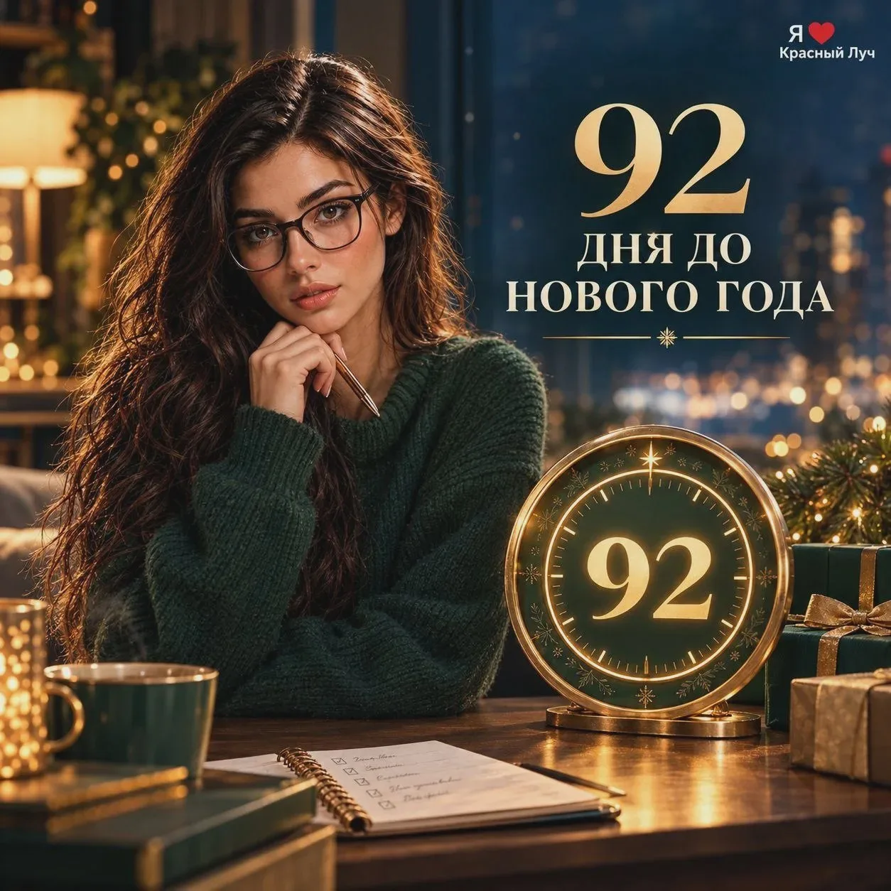 До Нового года — 92 дня