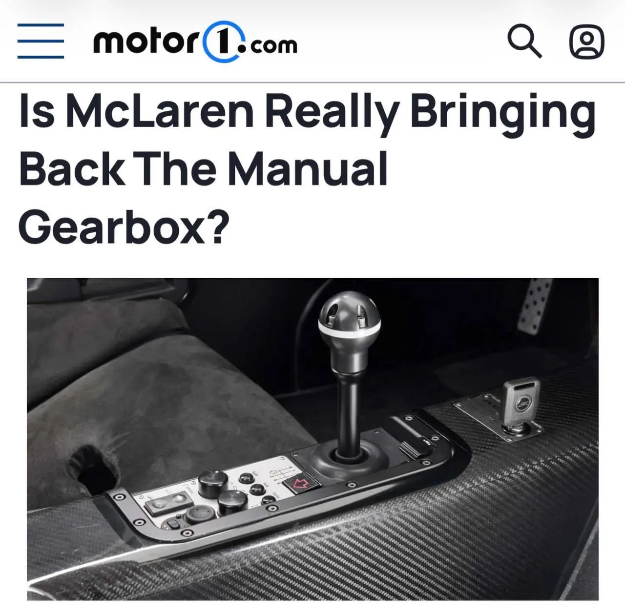 McLaren может вернуть механику — впервые почти за 30 лет. По слухам, компания уже готов...