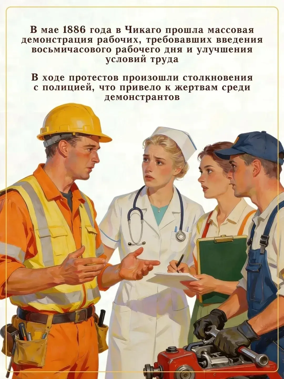 🌿 Сегодня Праздник Весны и Труда ассоциируется с тёплыми днями и выходными, но раньше всё было совсе