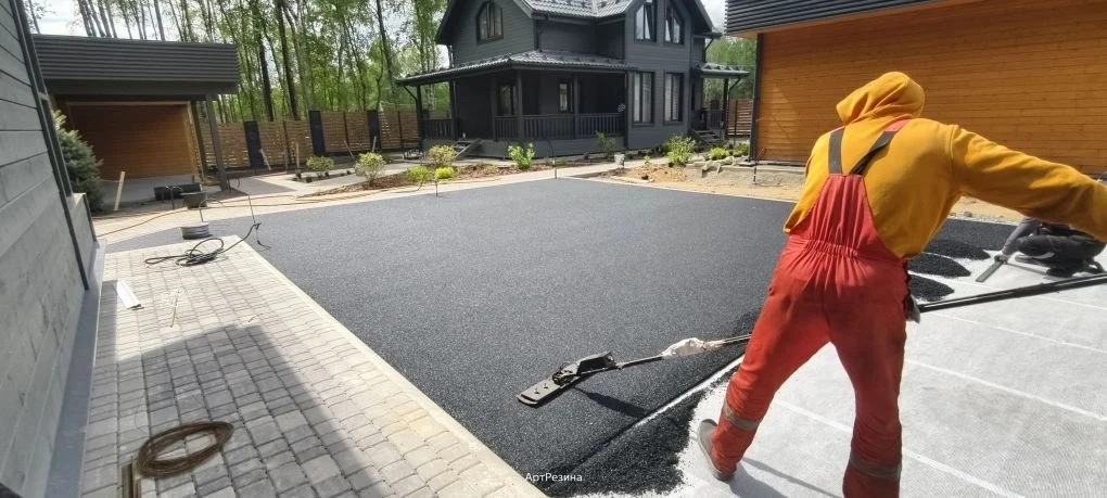 🏡 Площадка на территории частного дома.